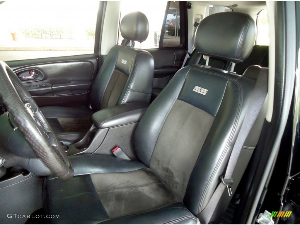 Ebony Interior 2006 Chevrolet TrailBlazer SS AWD Photo #78016709