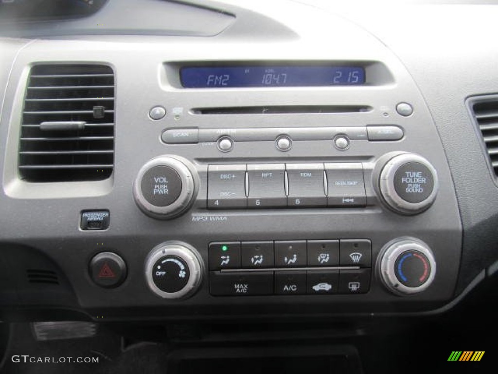 2010 Civic LX-S Sedan - Crystal Black Pearl / Black photo #11