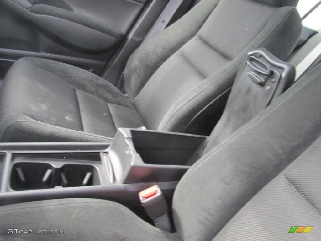 2010 Civic LX-S Sedan - Crystal Black Pearl / Black photo #12