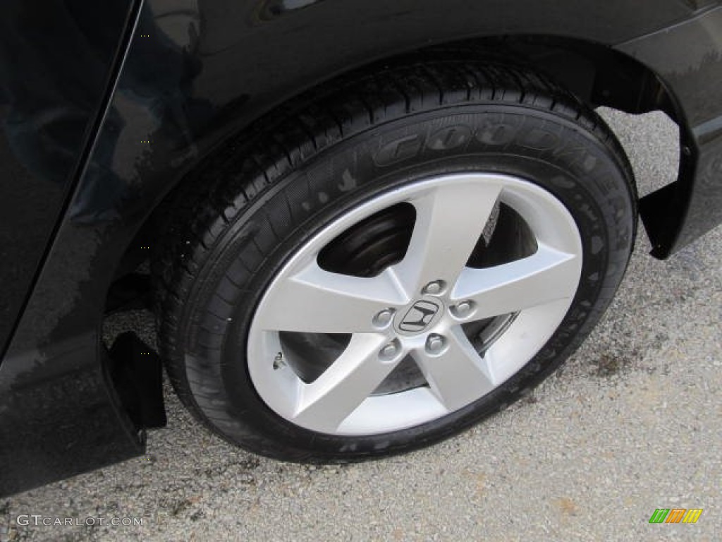 2010 Civic LX-S Sedan - Crystal Black Pearl / Black photo #17