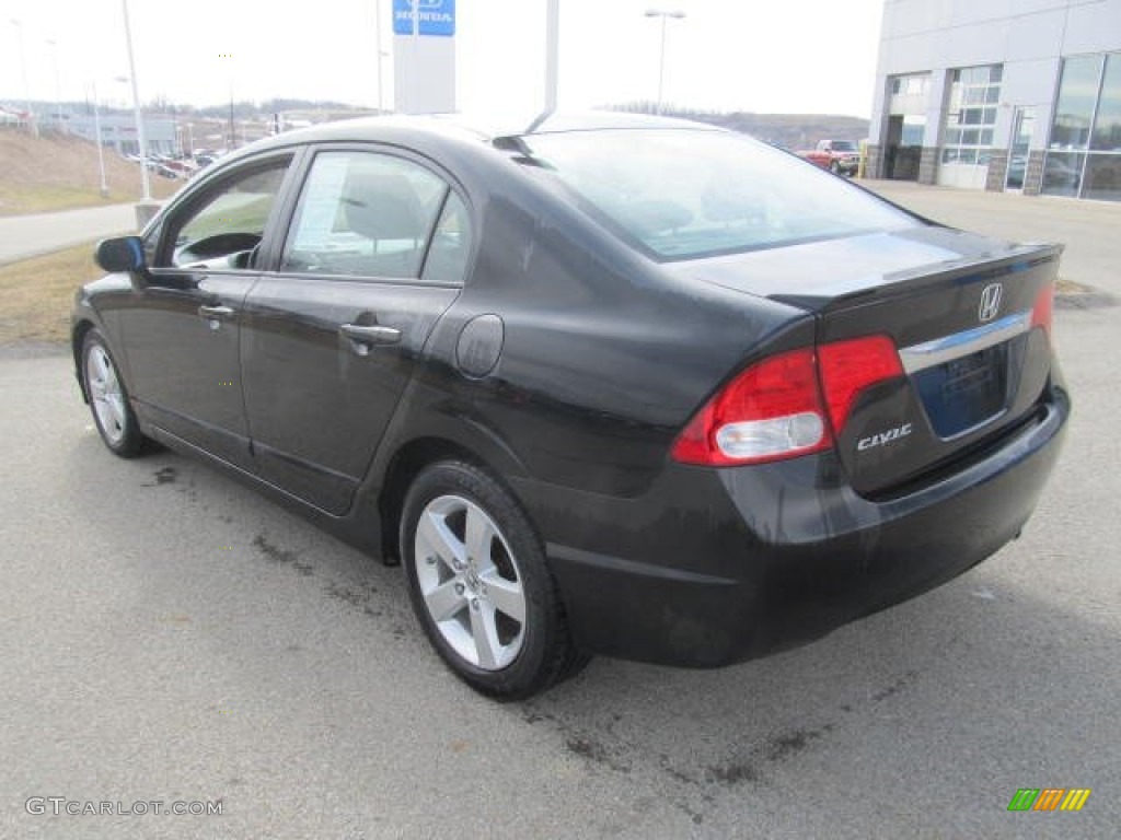 2010 Civic LX-S Sedan - Crystal Black Pearl / Black photo #18