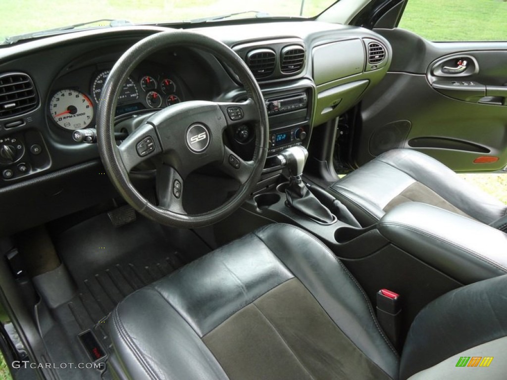 Ebony Interior 2006 Chevrolet TrailBlazer SS AWD Photo #78017198