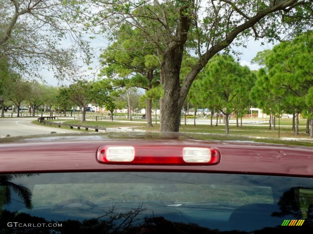 2000 Sierra 1500 SLE Extended Cab 4x4 - Dark Toreador Red Metallic / Pewter photo #26