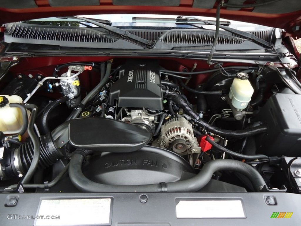 2000 GMC Sierra 1500 SLE Extended Cab 4x4 5.3 Liter OHV 16-Valve Vortec V8 Engine Photo #78017942