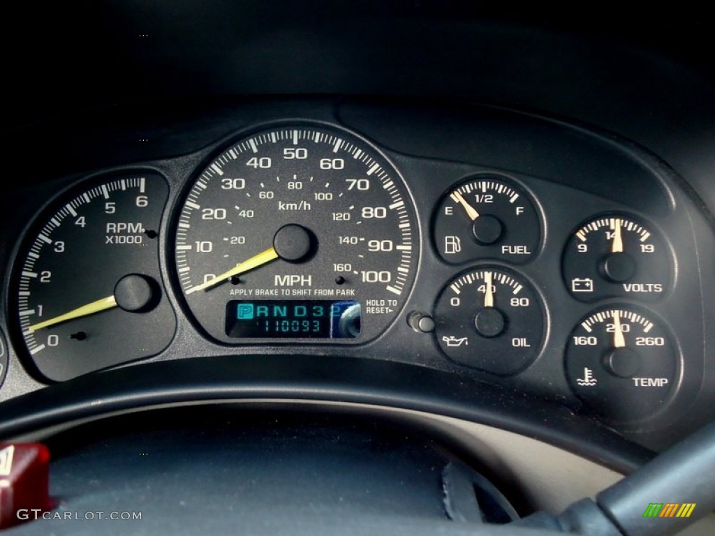 2000 GMC Sierra 1500 SLE Extended Cab 4x4 Gauges Photos