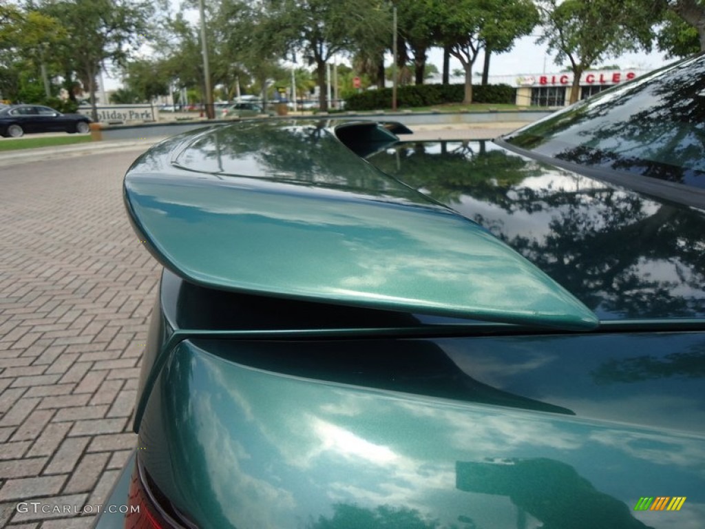 2002 Mustang GT Coupe - Tropic Green Metallic / Dark Charcoal photo #9