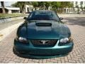 2002 Tropic Green Metallic Ford Mustang GT Coupe  photo #23
