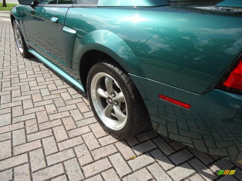 2002 Mustang GT Coupe - Tropic Green Metallic / Dark Charcoal photo #32