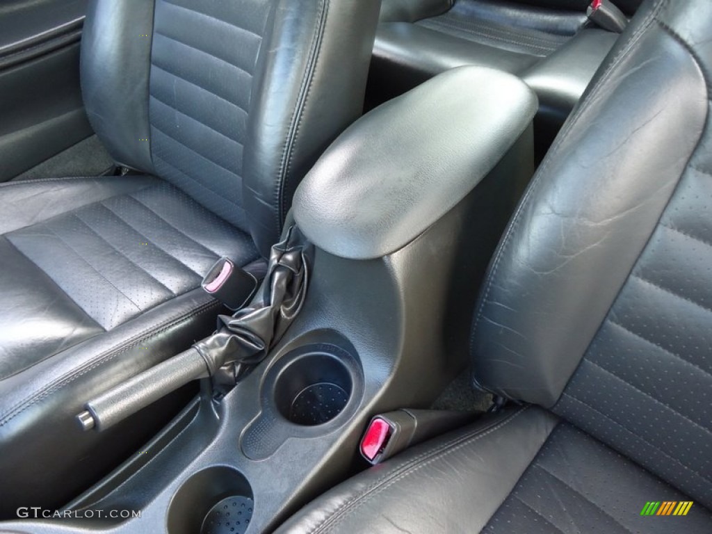 2002 Mustang GT Coupe - Tropic Green Metallic / Dark Charcoal photo #50