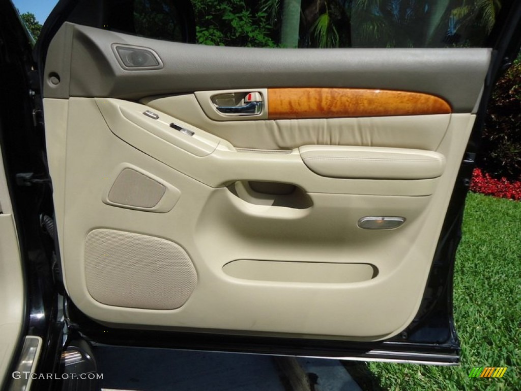 2007 Lexus GX 470 Ivory Door Panel Photo #78019022