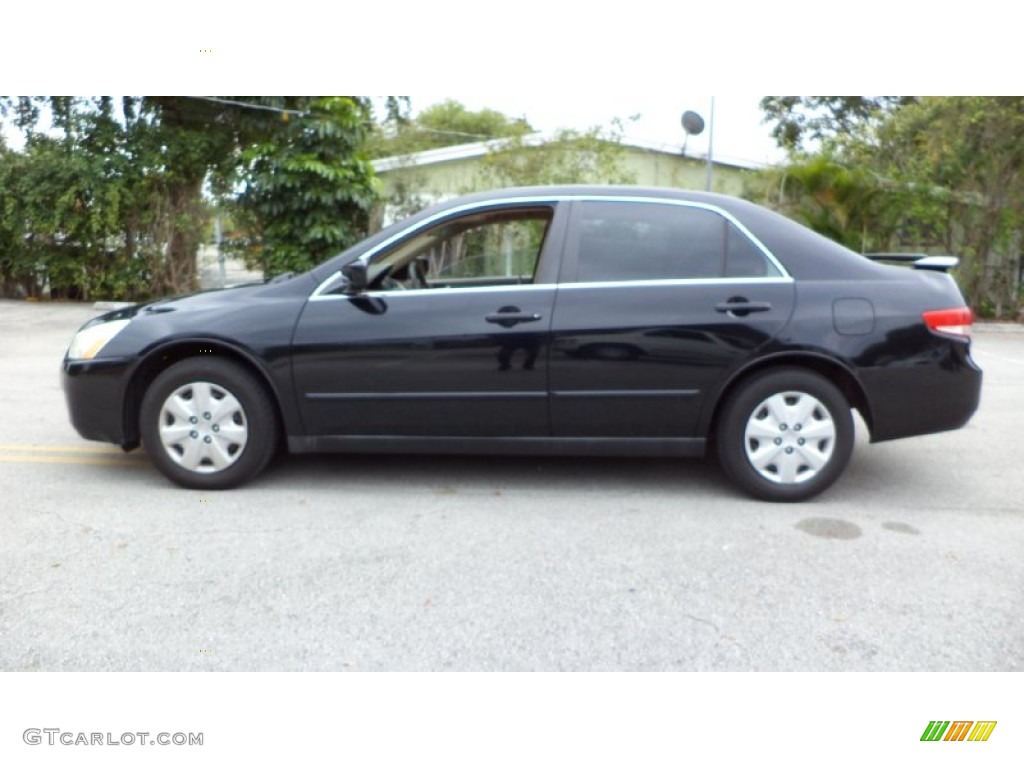 2004 Accord LX Sedan - Nighthawk Black Pearl / Ivory photo #6