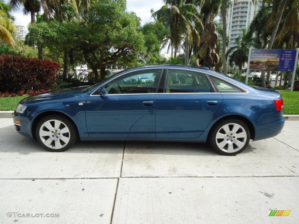 Stratos Blue Pearl Effect 2005 Audi A6 3.2 quattro Sedan Exterior Photo #78019505