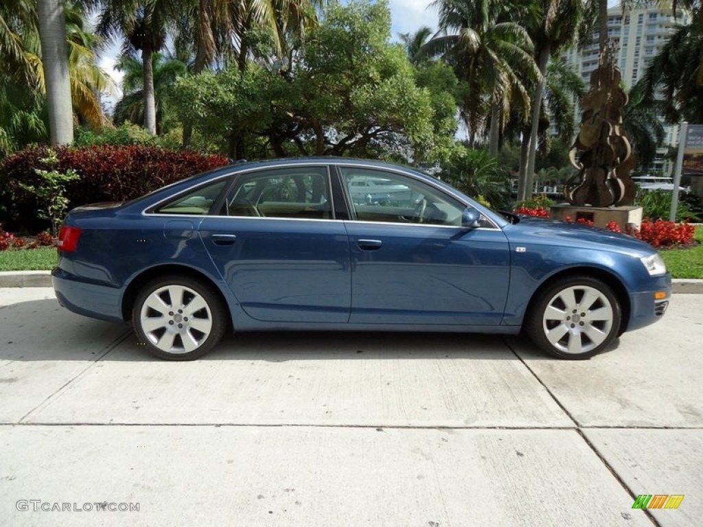 Stratos Blue Pearl Effect 2005 Audi A6 3.2 quattro Sedan Exterior Photo #78019526