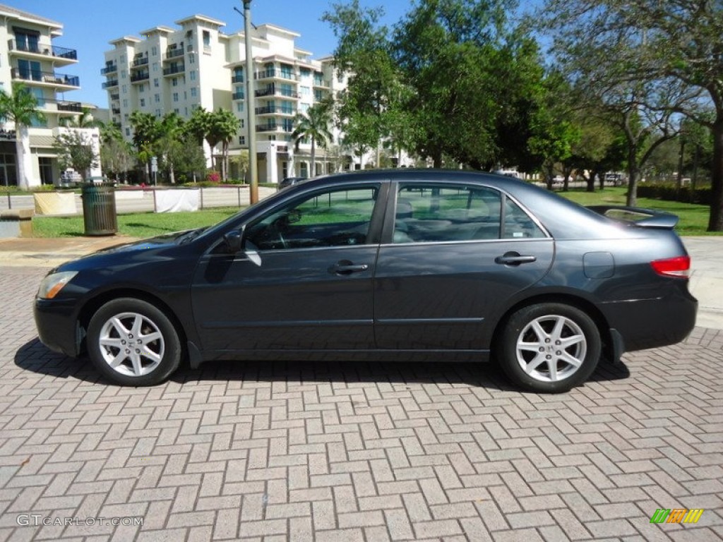 Graphite Pearl 2004 Honda Accord EX V6 Sedan Exterior Photo #78019778