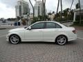 Arctic White 2009 Mercedes-Benz C 300 Sport Exterior