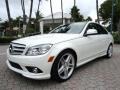 Arctic White 2009 Mercedes-Benz C 300 Sport Exterior