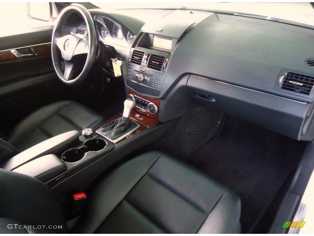 2009 Mercedes-Benz C 300 Sport Black Dashboard Photo #78020483