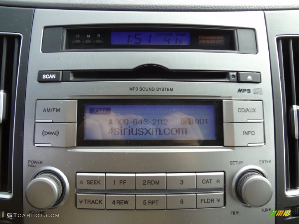 2009 Hyundai Veracruz Limited AWD Audio System Photos