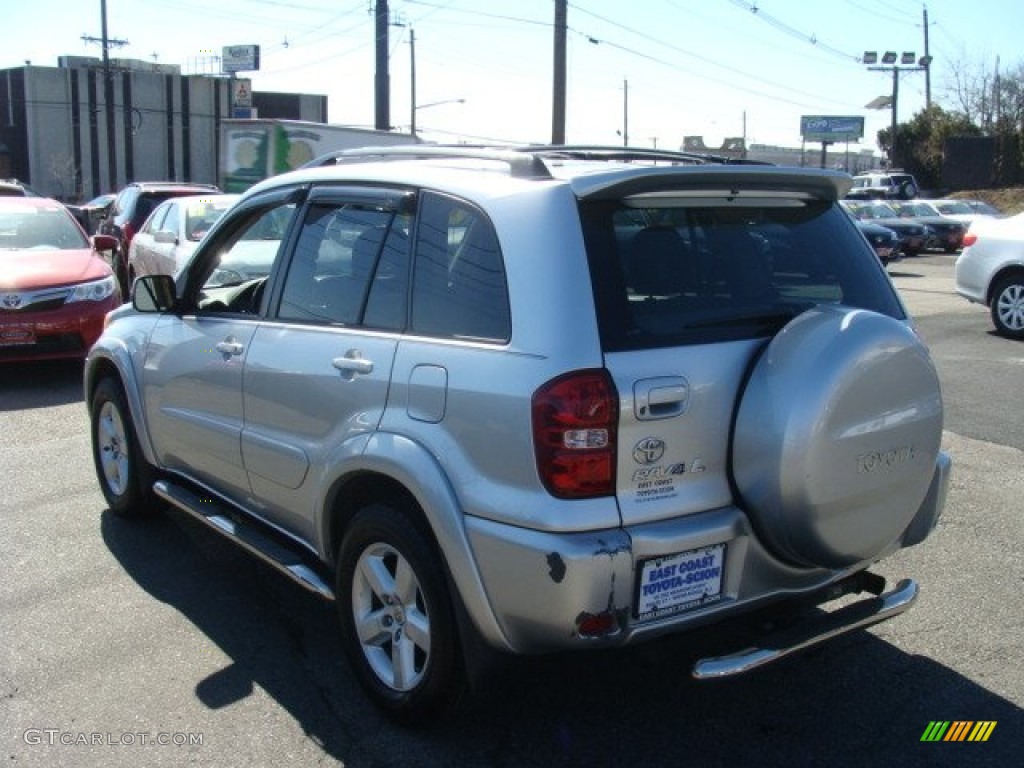 2004 RAV4 4WD - Titanium Metallic / Dark Charcoal photo #4