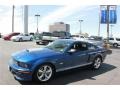 2008 Vista Blue Metallic Ford Mustang Shelby GT Coupe  photo #13