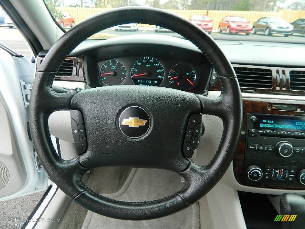 2012 Chevrolet Impala LTZ Gray Steering Wheel Photo #78024895