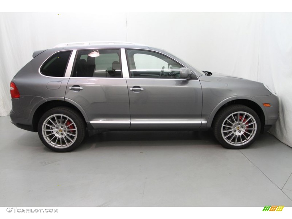 Meteor Grey Metallic 2008 Porsche Cayenne Turbo Exterior Photo #78024992