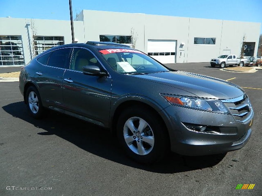 2010 Accord Crosstour EX - Polished Metal Metallic / Ivory photo #1