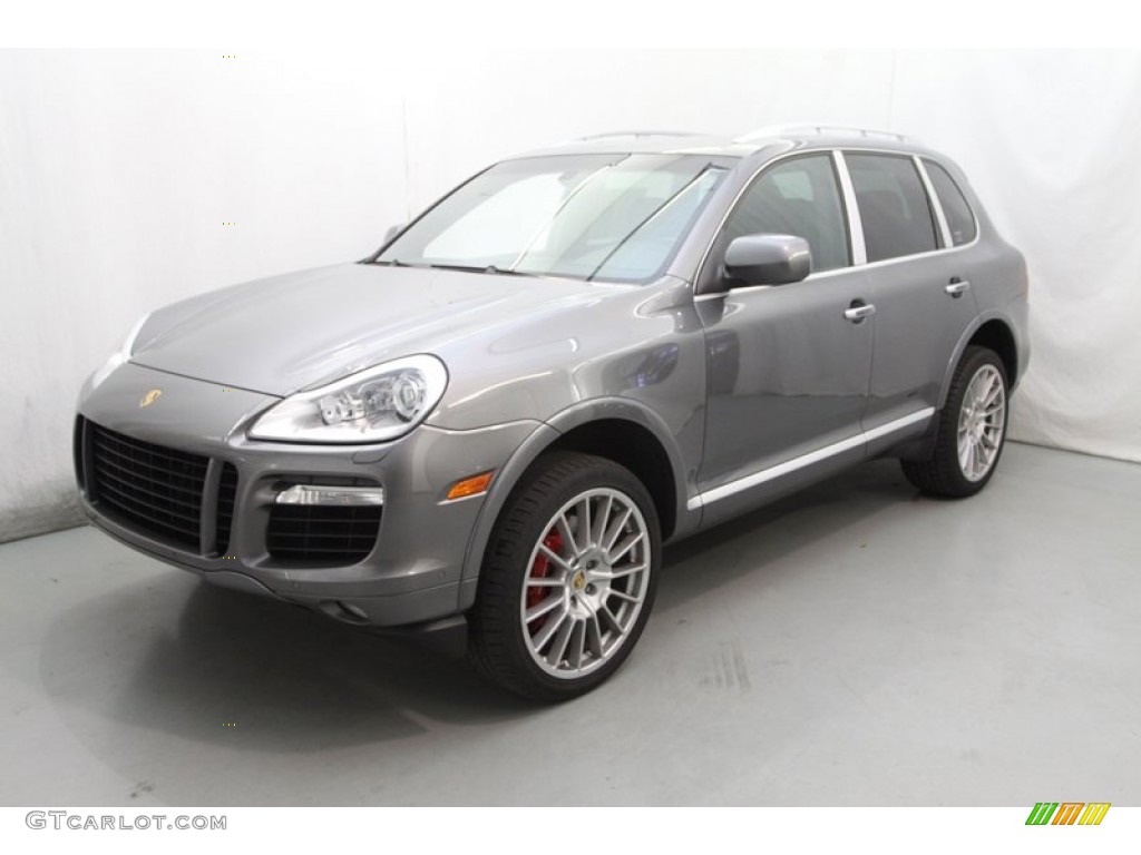 Meteor Grey Metallic 2008 Porsche Cayenne Turbo Exterior Photo #78025212