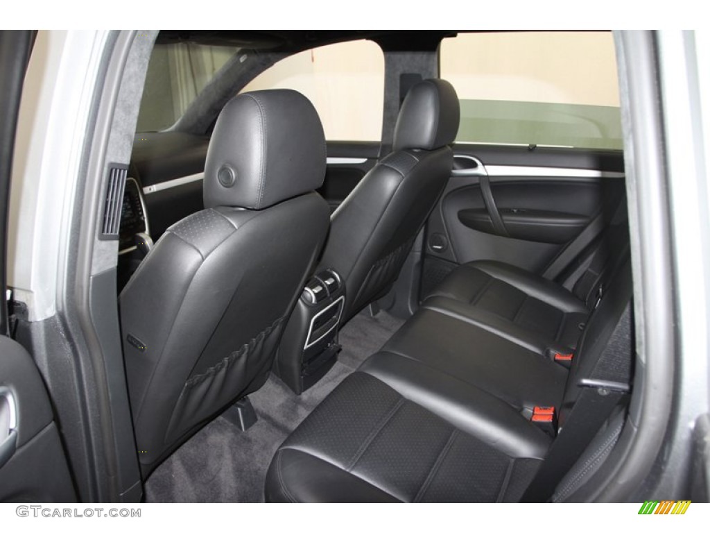 2008 Porsche Cayenne Turbo Rear Seat Photo #78025320