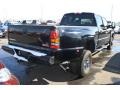 2007 Onyx Black GMC Sierra 3500HD SLE Crew Cab 4x4 Dually  photo #2