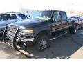 Onyx Black - Sierra 3500HD SLE Crew Cab 4x4 Dually Photo No. 4