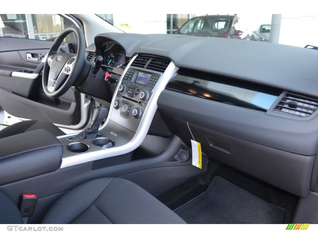 2013 Ford Edge SE Charcoal Black Dashboard Photo #78025785
