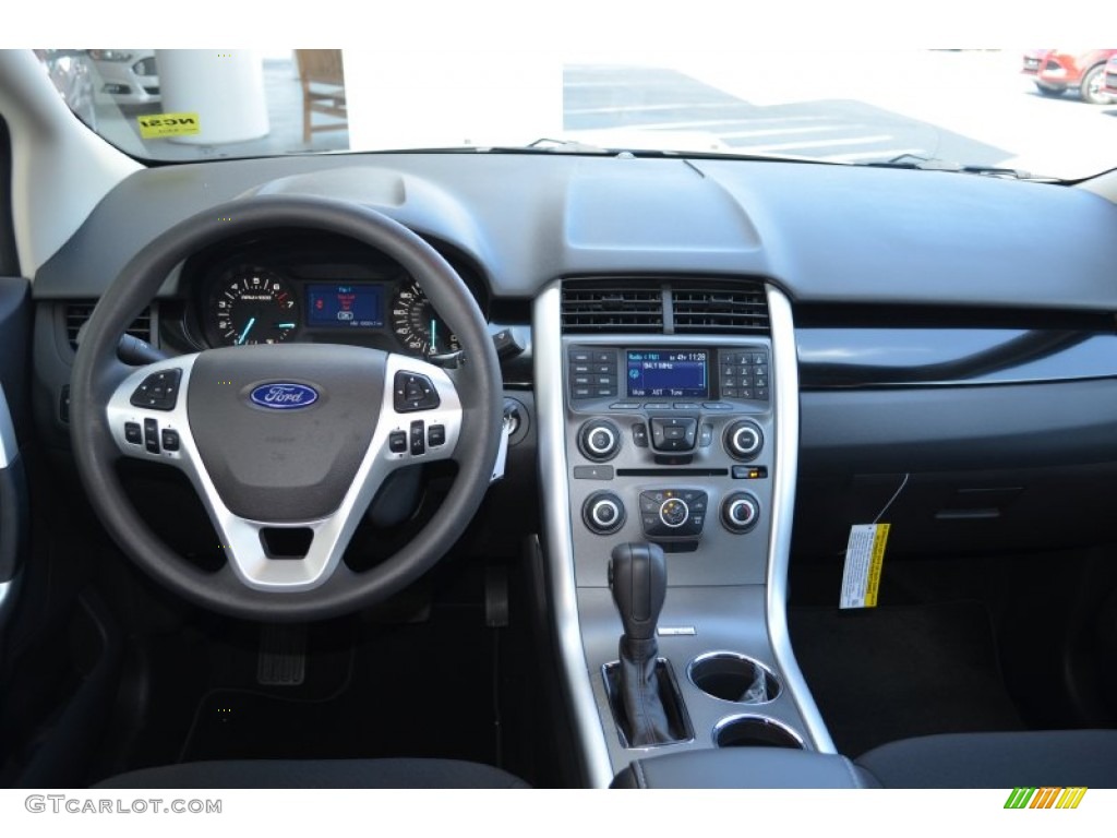 2013 Ford Edge SE Charcoal Black Dashboard Photo #78025860