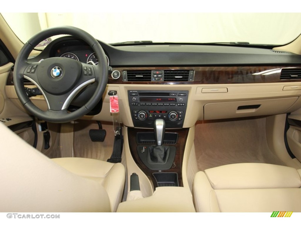 2011 BMW 3 Series 335i Sedan Beige Dashboard Photo #78025881