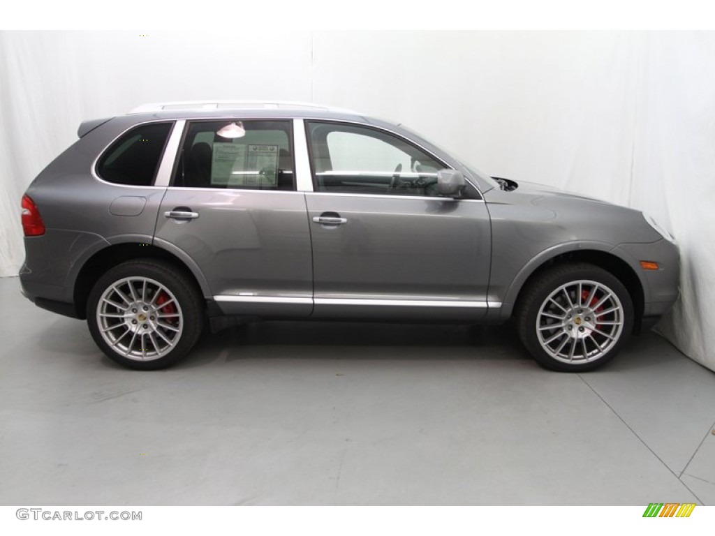 Meteor Grey Metallic 2008 Porsche Cayenne Turbo Exterior Photo #78025992