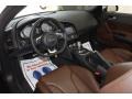 2011 Audi R8 Nougat Brown Nappa Leather Interior Interior Photo