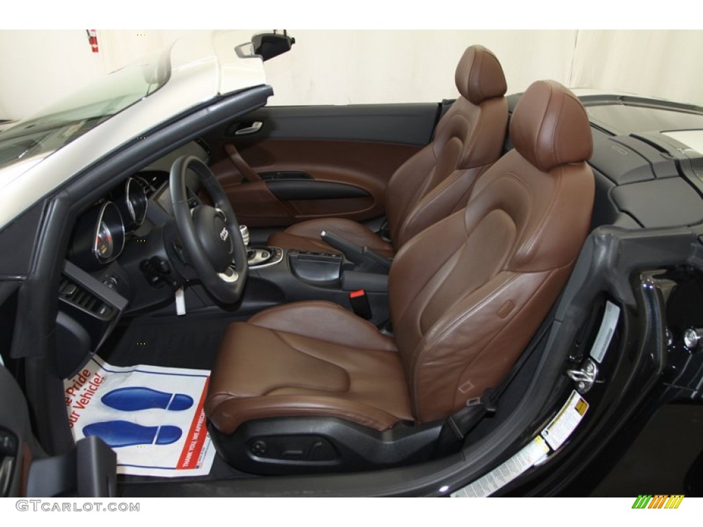 2011 Audi R8 Spyder 4.2 FSI quattro Front Seat Photo #78026181