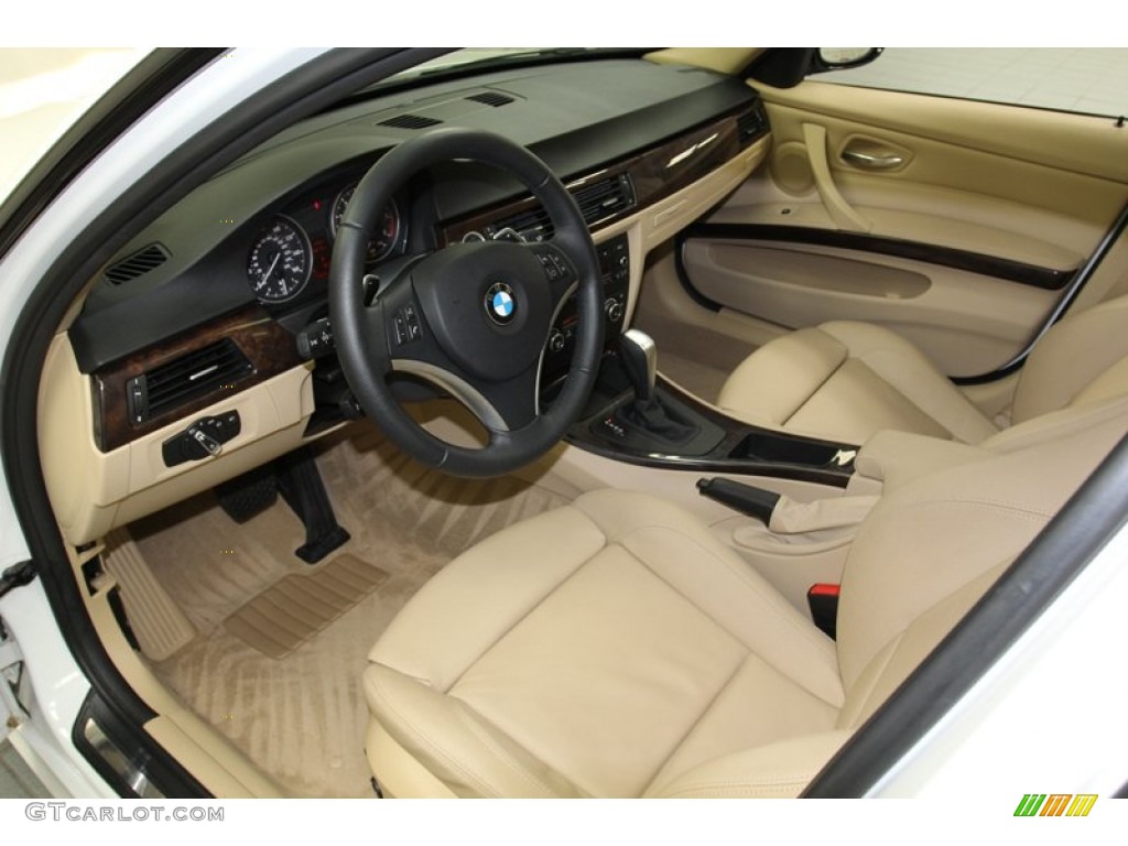 Beige Interior 2011 BMW 3 Series 335i Sedan Photo #78026232
