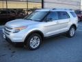 2013 Ingot Silver Metallic Ford Explorer XLT 4WD  photo #2