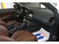 2011 Audi R8 Nougat Brown Nappa Leather Interior Dashboard Photo
