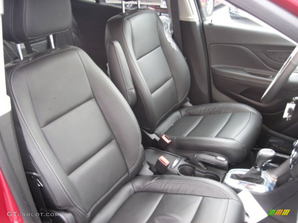 Ebony Interior 2013 Buick Encore Premium AWD Photo #78026607