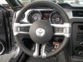 Charcoal Black 2014 Ford Mustang GT Premium Coupe Steering Wheel