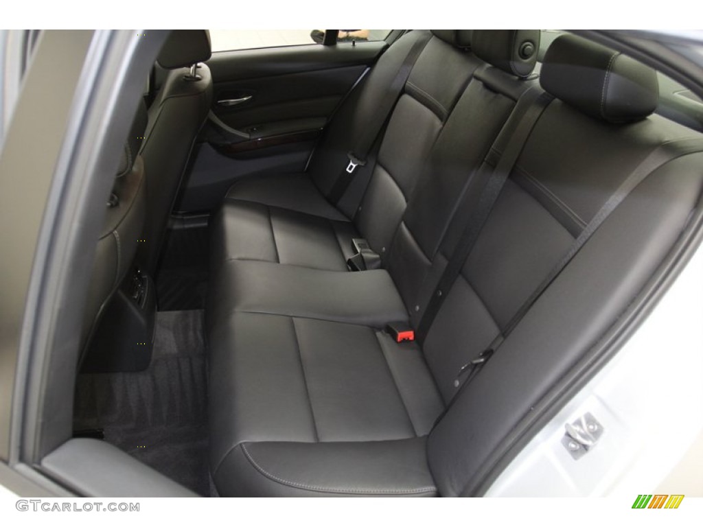 Black Interior 2011 BMW 3 Series 328i Sedan Photo #78027350