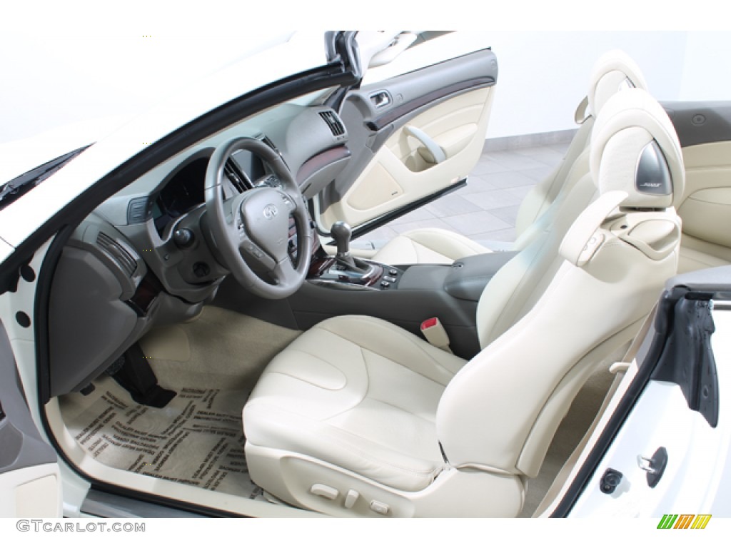 Wheat Interior 2010 Infiniti G 37 Convertible Photo #78028992