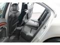 2005 Acura RL Ebony Interior Rear Seat Photo