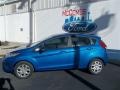 2013 Blue Candy Ford Fiesta SE Hatchback  photo #3