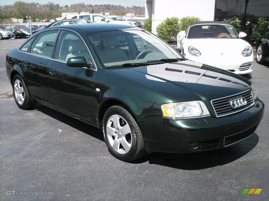2002 A6 2.7T quattro Sedan - Goodwood Green Pearl / Beige photo #1