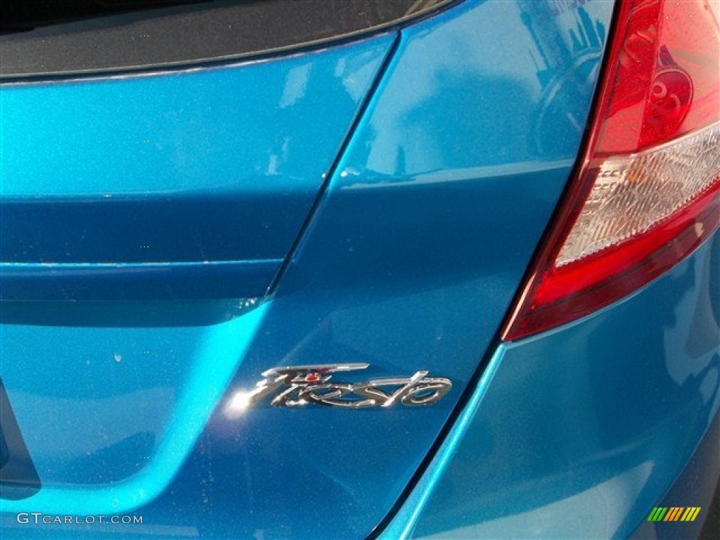 2013 Fiesta SE Hatchback - Blue Candy / Charcoal Black/Light Stone photo #6