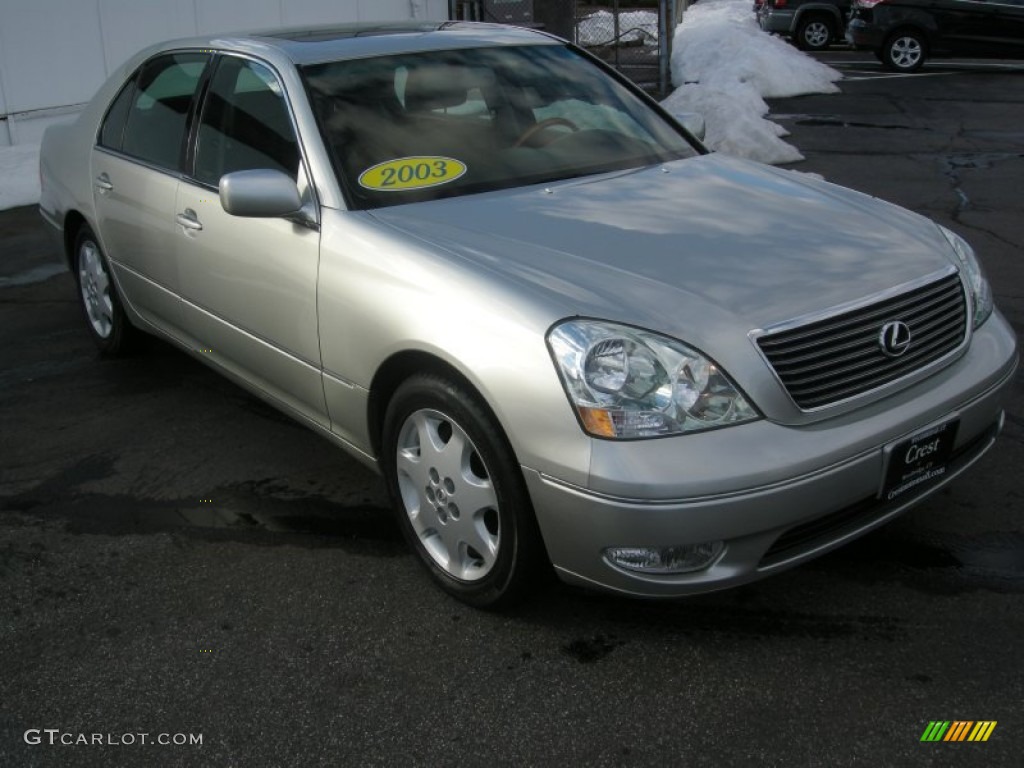 Millenium Silver Metallic 2003 Lexus LS 430 Sedan Exterior Photo #78031407