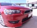 2008 Rally Red Pearl Mitsubishi Lancer GTS  photo #13